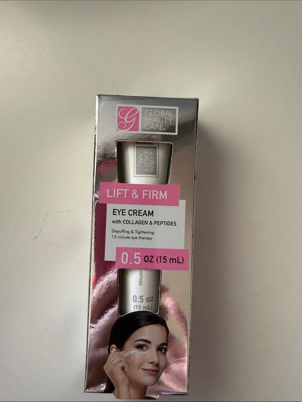 Global Beauty Care Lift & Firm Eye Cream — Pink